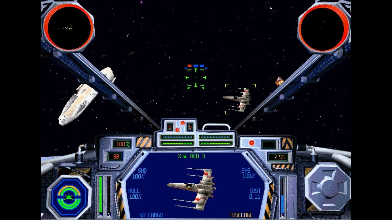 X-wing fighter game